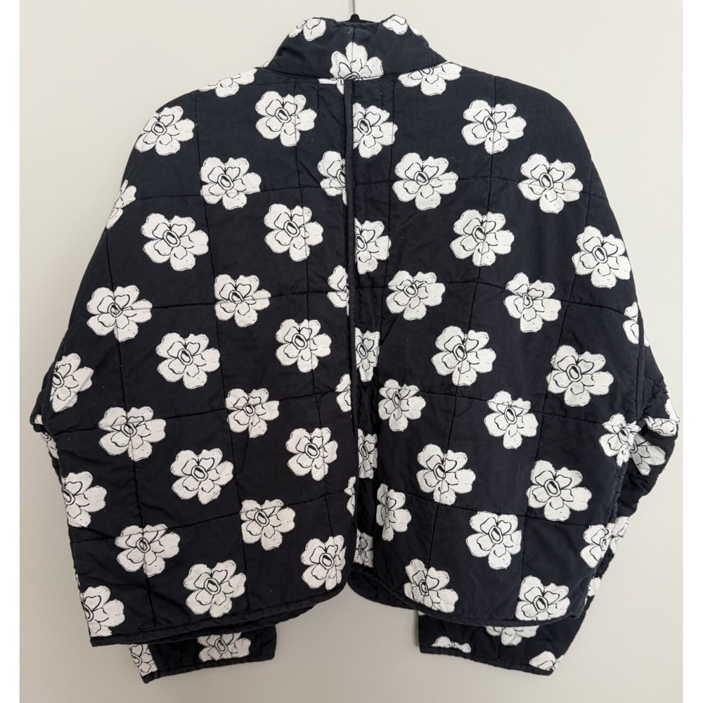 Free People Chloe Floral Quilted Jacket Night Blooms Women's Size Small - Picture 2 of 13